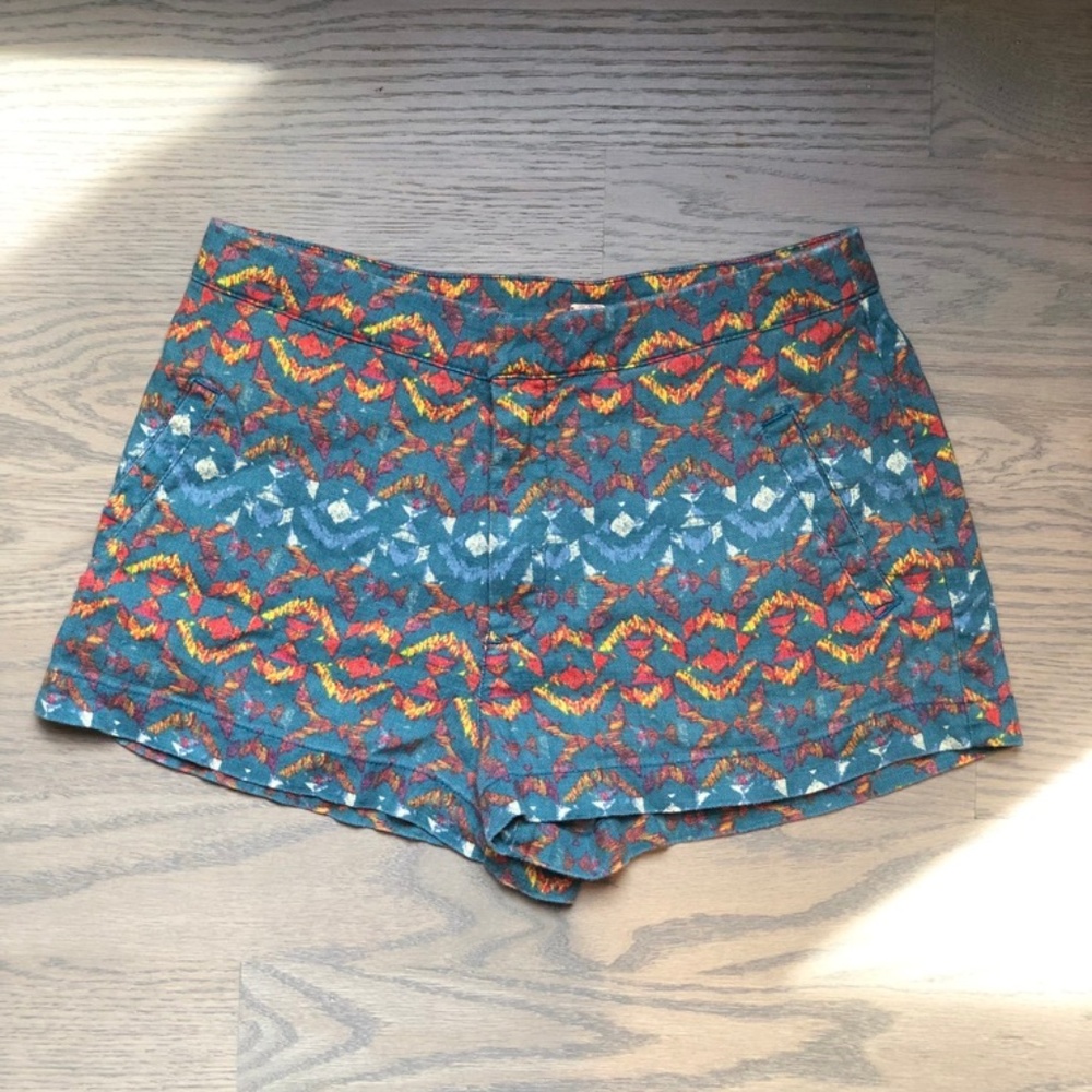 Free People Shorts, Aztec Tribal Print